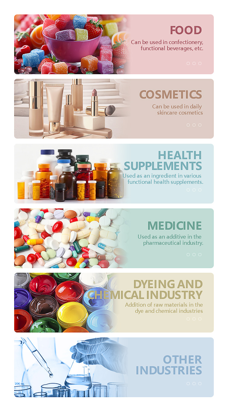 Protein Peptide Content ≥10% Natural Sea Buckthorn Oligopeptide Dietary Supplement Ingredient and Cosmetic Ingredient