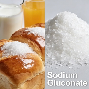 Yuxing Manufacturer Food Additive Sodium Gluconate Used in Pickles, Canned Food with Competitive Price MOQ 1000kgs