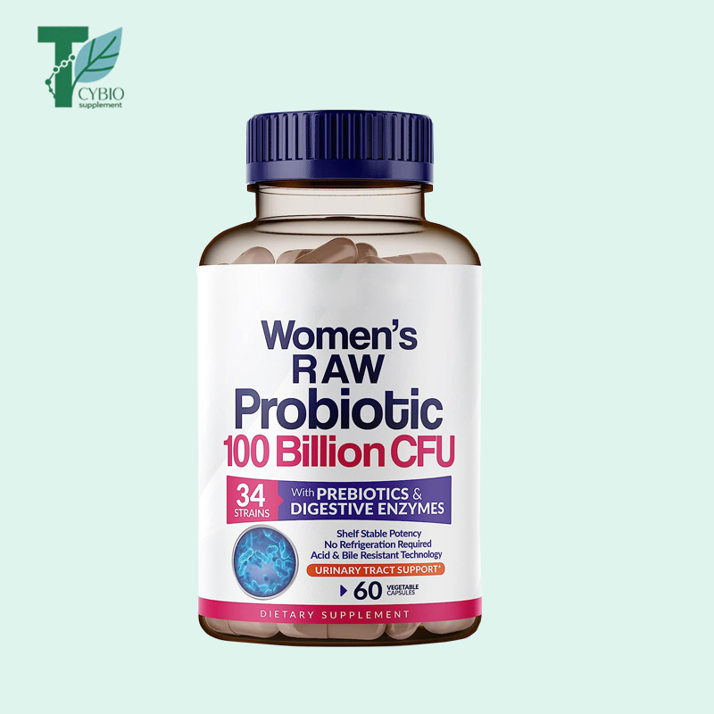 OEM Private Label Probiotic Capsules Formulated Probiotics for Women Prebiotics for Digestive, Vaginal &amp; Immune Health