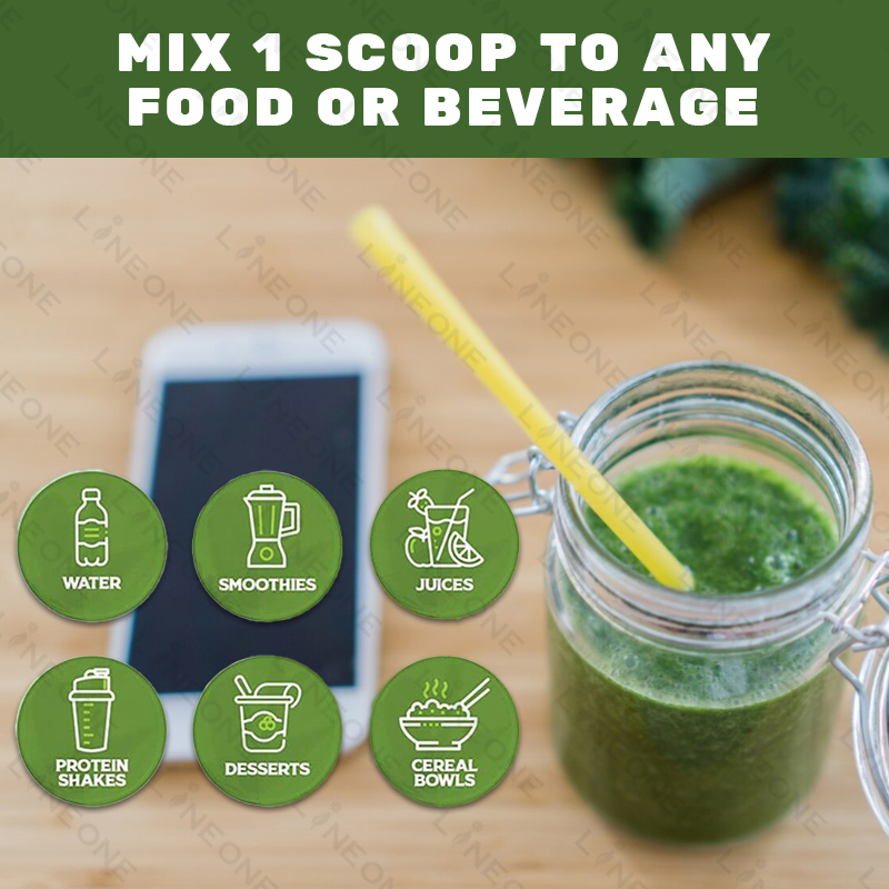 Super Greens Powder Private Label Vegan Adult Use Multivitamin Bulk Mix Complete Whole Foods Adaptogen Vitamin Mineral Superfood