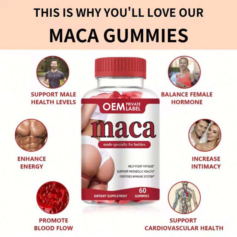 Maca Gummies Detail 4