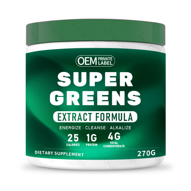 Super Greens Powder Private Label Vegan Adult Use Multivitamin Bulk Mix Complete Whole Foods Adaptogen Vitamin Mineral Superfood
