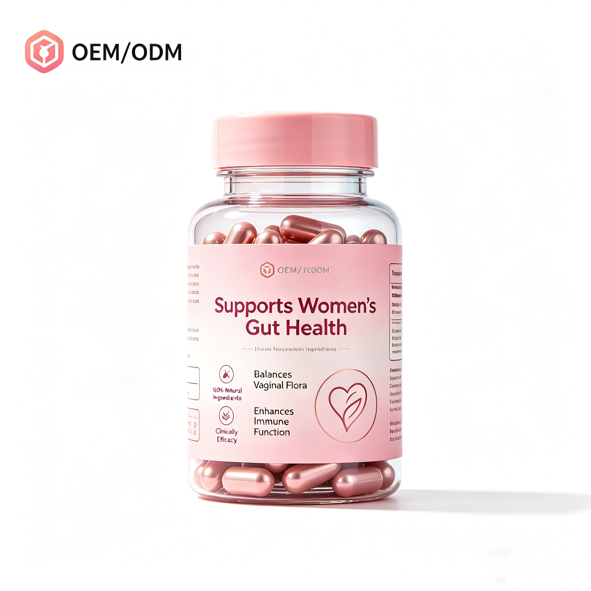 OEM Private Label Women's Probiotic, Vaginal &amp; Urinary Tract Health Support Softgels