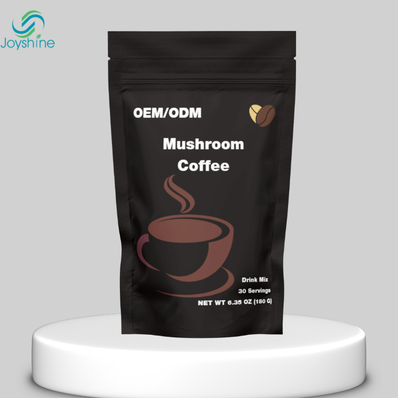 Wholesale OEM Organic Mushroom Coffee 6 in 1 Mushroom Blend Coffee Dropshipping Instant Lions Mane Mushroom Coffee Powder