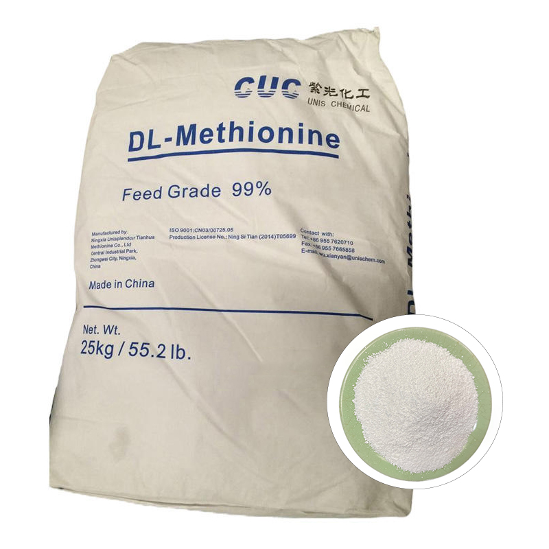 Feed Grade 99% Amino Acid Manufacturer Price 25Kg Dl-methionine Powder for Poultry