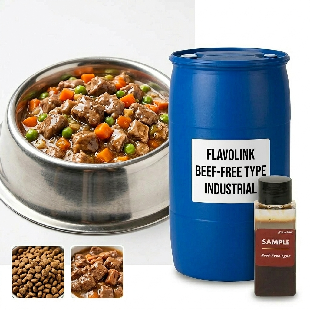 Flavolink Sample Plant-Based Beef Liquid Flavor Seasoning Sauce Amino Acids For Snack Noodles Halal Food Powder Form 12-Month