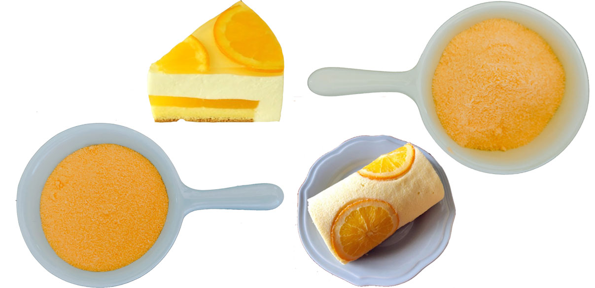 Orange Powder Applications