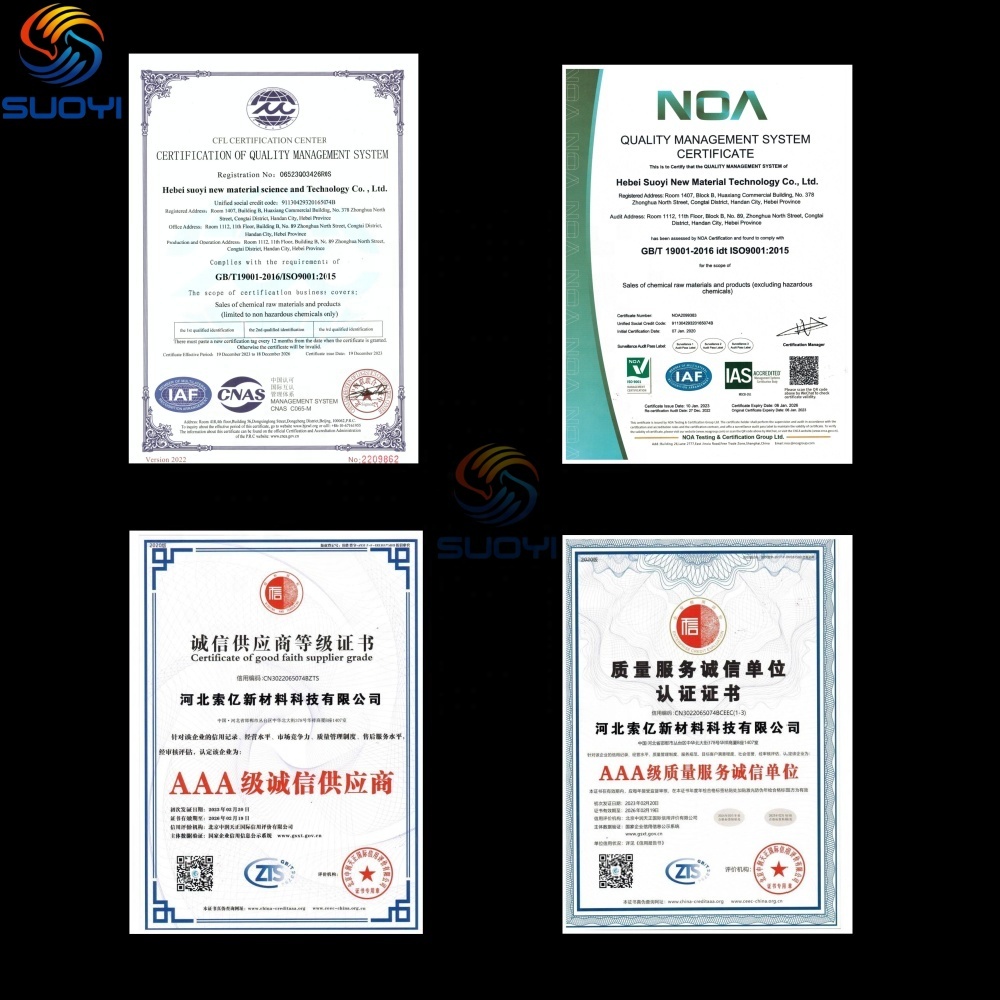 Suoyi High Quality 99% Pure Magnesium Stabilized Zirconia Powder (ZrO2) White MSZ Powder Structural Ceramics Grades