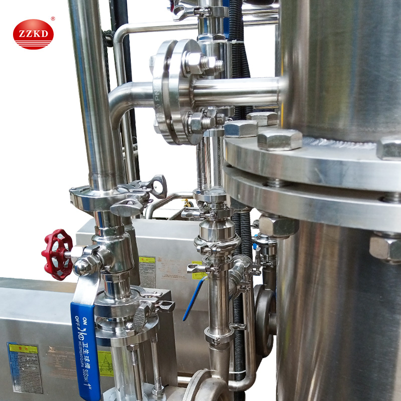 Automatic High Quality Double-Effect Multi-Effect Falling Film Milk Evaporator Machinery