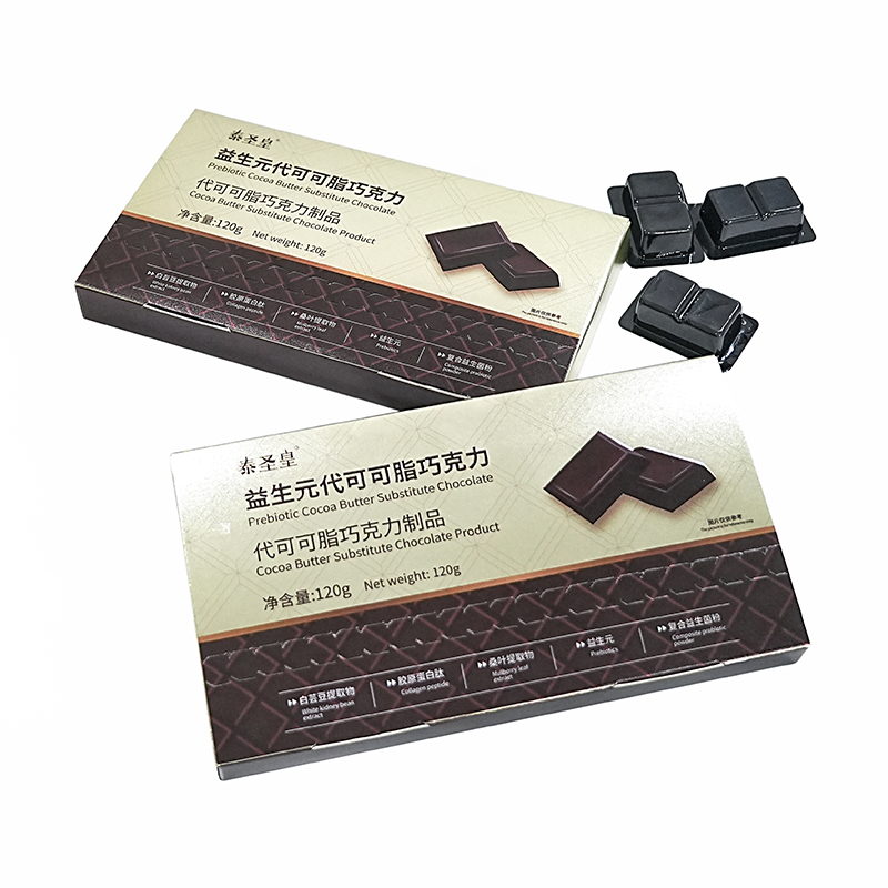 OEM Healthy Probiotic Dark Chocolate Containing Probiotics and Mulberry Leaf Herbal Extract