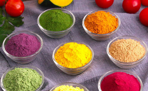 Food Grade Coloring Powder Natural Red Pink Blue Yellow Purple For Candy Ice Cream Retail Pigment Cake Colour