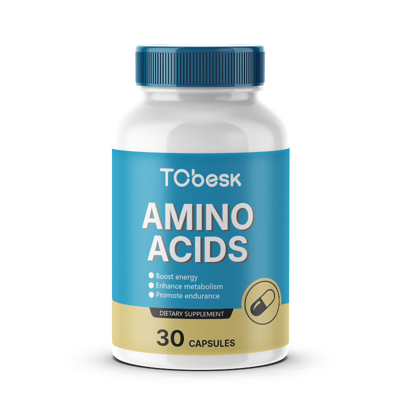 Good Quality Natural Amino Acids Dietary Supplement for Adults Wholesale Bulk Amino Acids Capsules