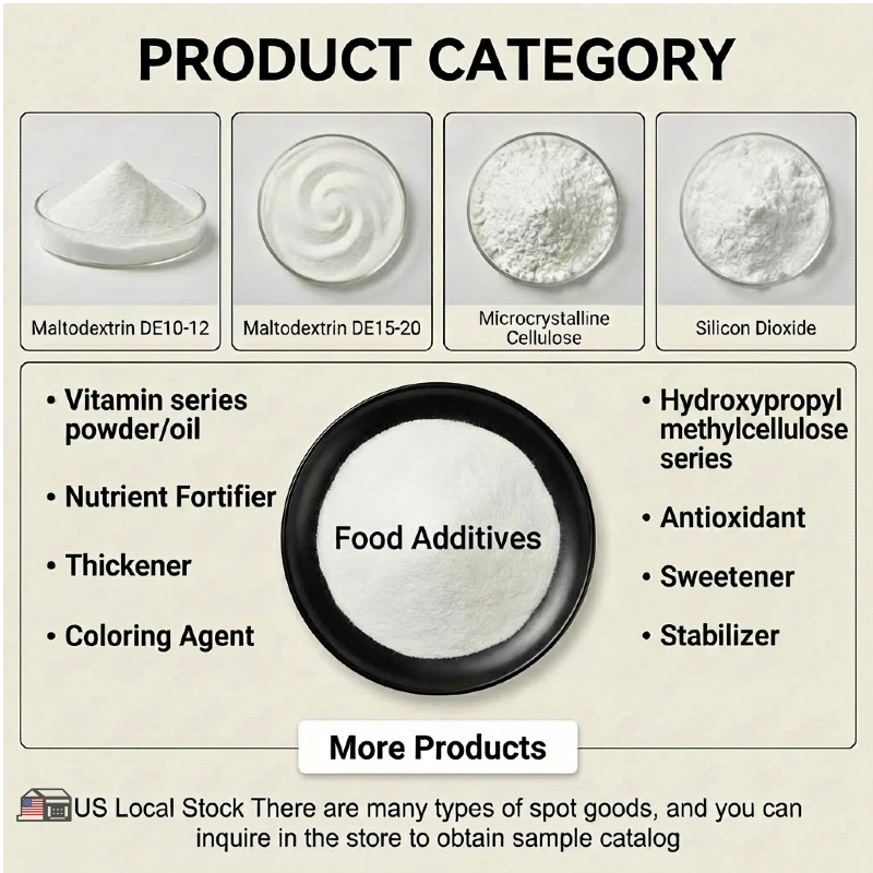 Maltodextrin Food Grade Powder DE15-20 Highly Soluble 99.4% Cold Water Soluble 25kg/bag Ready-to-Drink Beverages and Shakes