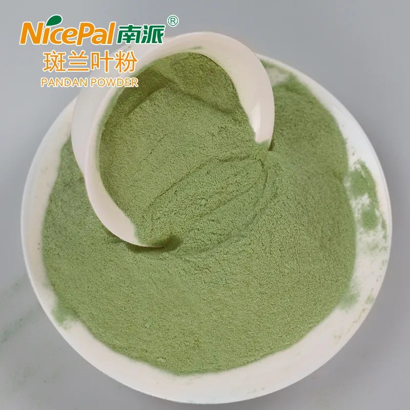 Spray-Dried Pandan Powder From Hainan - Natural Flavor &amp; Green Colorant, DBS46/004 Certified, Instant Soluble