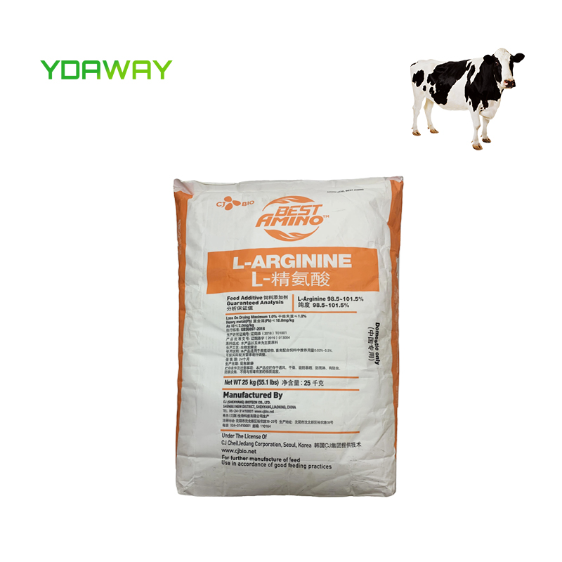 Manufacturer Supply Price Feed Grade Amino Acids High Purity 99% L-Arginine Powder Promote Nutrition Animal Growth