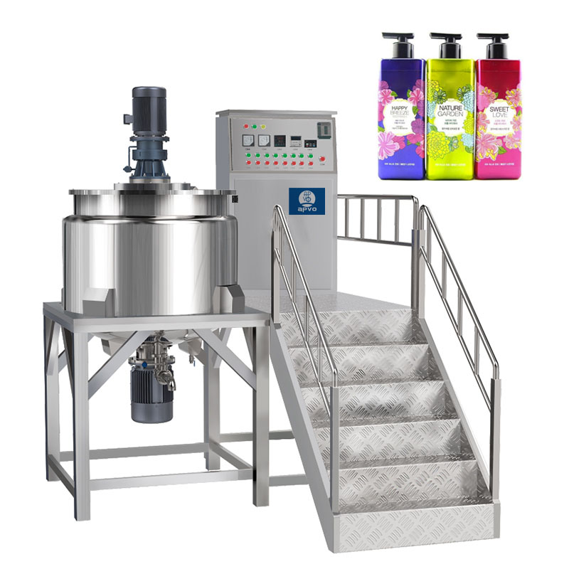 APVO 2023 Top Selling Making Product Line Mixing 3 Layers Heating And Cooling Food Mixer Machine