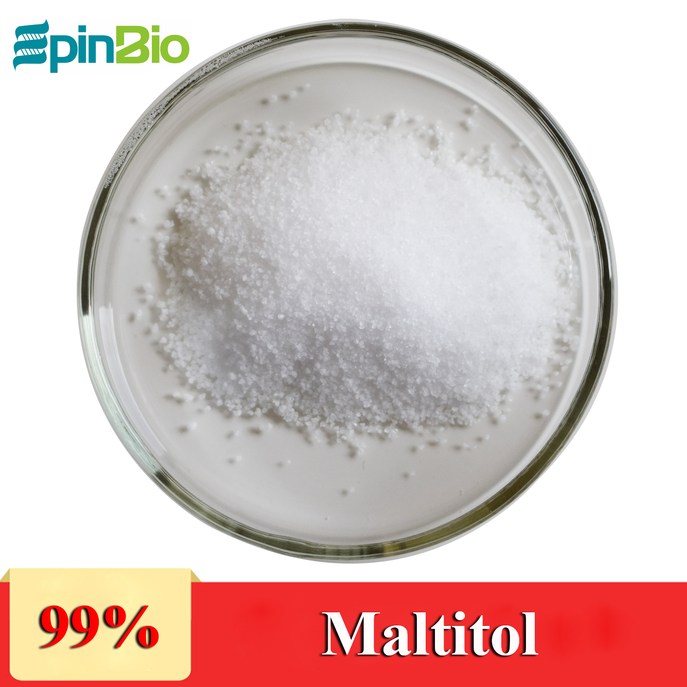 Food Additive Functional Sweetener 20-100mesh Maltitol Powder