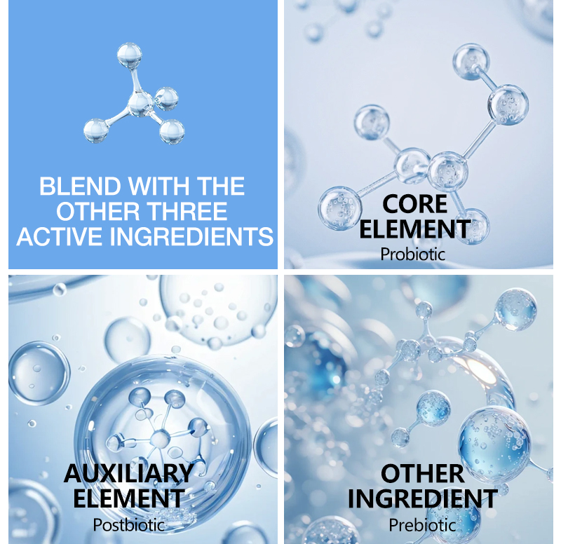 Lively Whale Pre Post Probiotics 3-in-1 Gummies Dietary Supplement Source Factory Label Customization