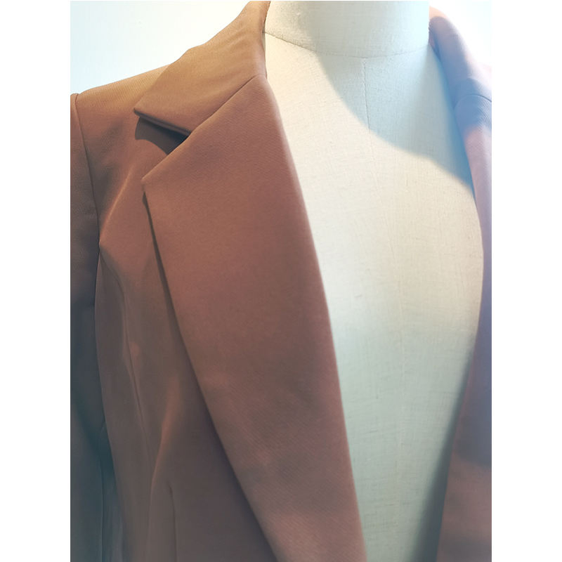 Fashionable Customize Office Suits Streamline Slim Fit Blazer for Woman