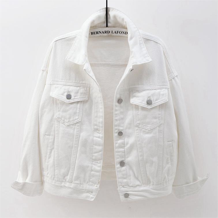 Fashion Womens Jean Jackets and Coats Jeans Coat Autumn Winter Short Streetwear Puffer Jacket Ladies Denim Jackets
