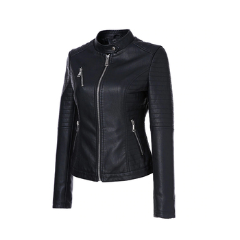 High Quality Women Genuine Leather Jacket Wholesale Custom Made Women Leather Jacket New Arrival Winter Fashion Jacket for Women