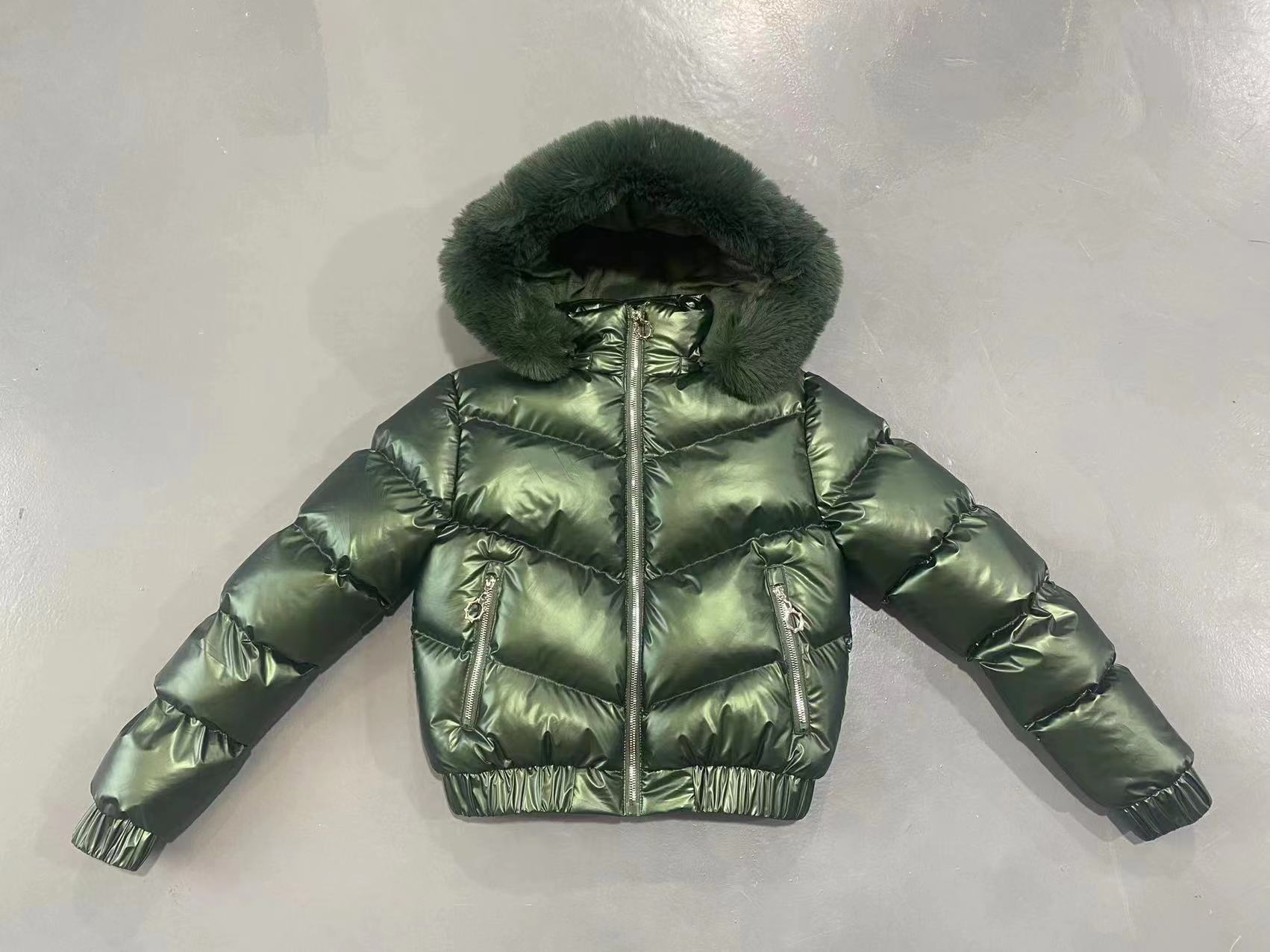 Lady's Winter Hoody Bomber Jacket Stocklot Factory Price