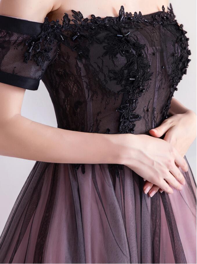 Noble Black Evening Dresses Elegant Black Evening Dresses