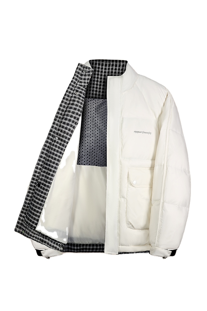 Zipper Puffer Jacket XXXXXXL 95% Down Fill Thick Casual Style Youth Women's Winter Coat