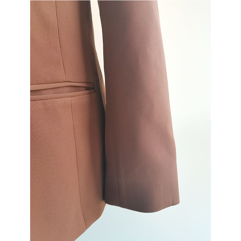 Fashionable Customize Office Suits Streamline Slim Fit Blazer for Woman