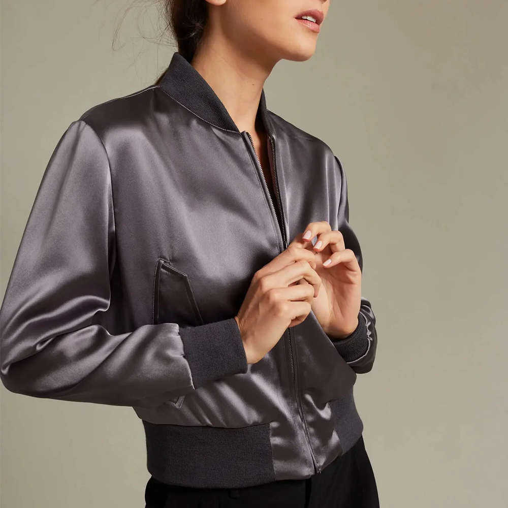 Women's Vintage Letterman Baseball Bomber Jacket For Sale Wholesale Custom Logo High Quality Ladies Bomber Jacket in Low MOQ