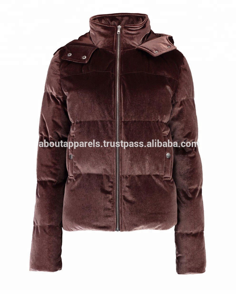 Popular Winter Plus Size Breathable Reversible Waterproof Quilted Jacket Women Tall Daniella Velvet Padded Bomber Quilted Stripe