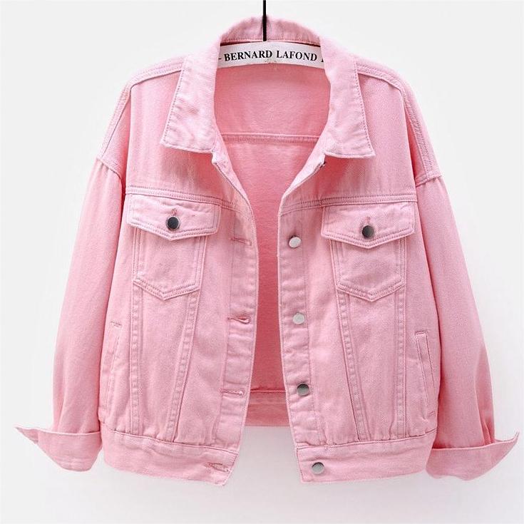 Fashion Womens Jean Jackets and Coats Jeans Coat Autumn Winter Short Streetwear Puffer Jacket Ladies Denim Jackets