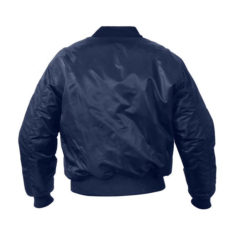 Classic Comfortable Embroidery Pattern Flight Bomber Jacket Custom for Women and Men