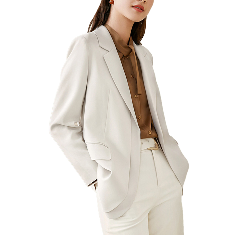 Custom Casual Women's Blazer - Tailored Fit and Elegant Design