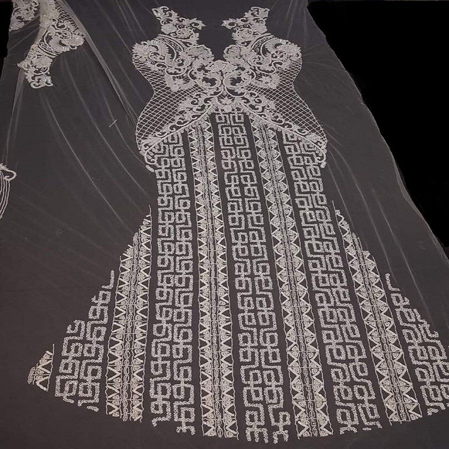 Unstitched Dress Detail 1