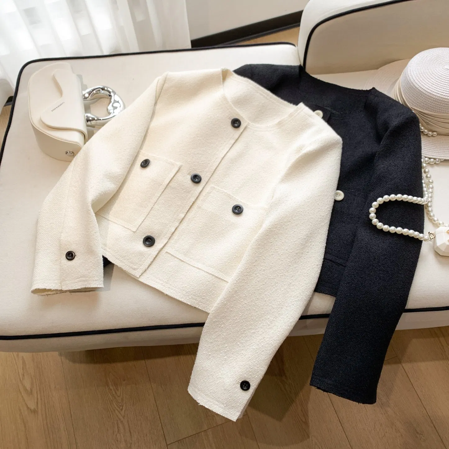 Women's Business Casual Blazer Two Color