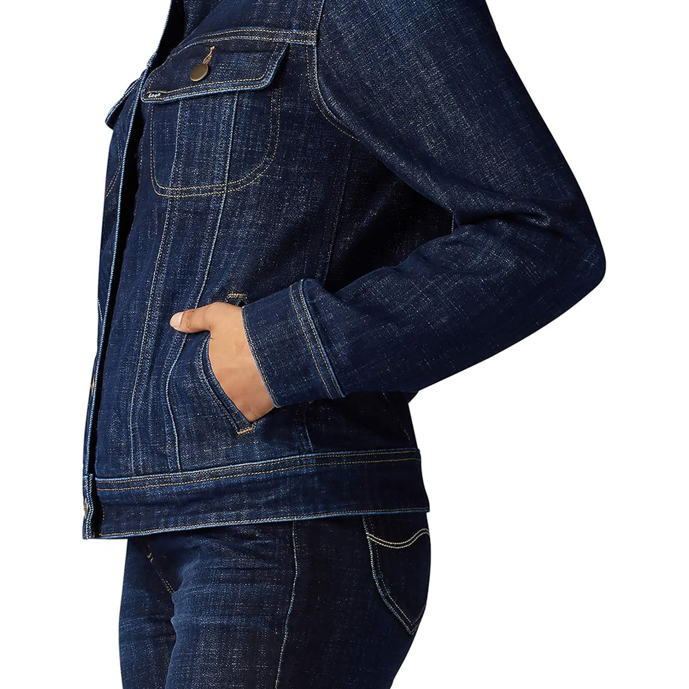 OEM Women's Denim Jackets Women Casual Jean Outwear Fall Jacket Denim Button Up Coat Oversize Denim Jacket For Ladies