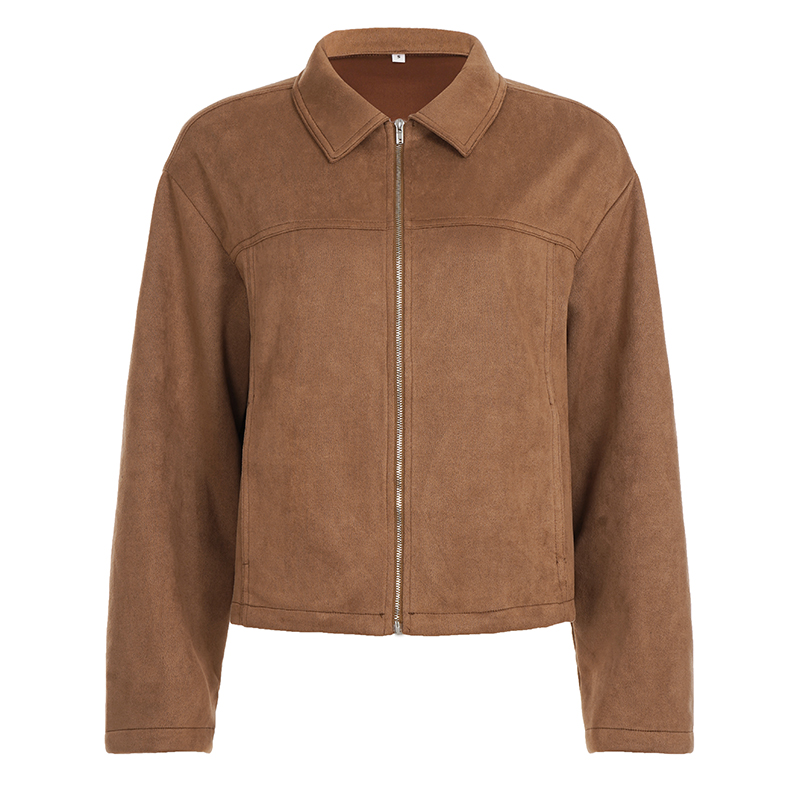Women's Woven Tassel Bomber Jacket Bohemian Eco-Friendly Windproof Retro Zip-Up Plain Dyed Solid Spandex/Polyester 220g Autumn