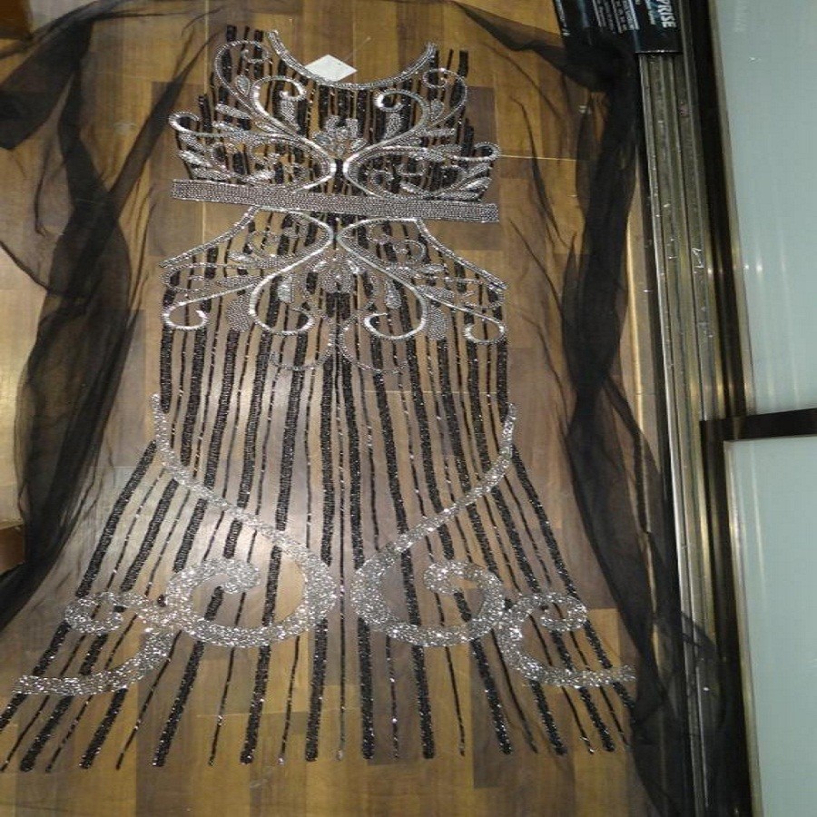 Unstitched Dress Detail 4