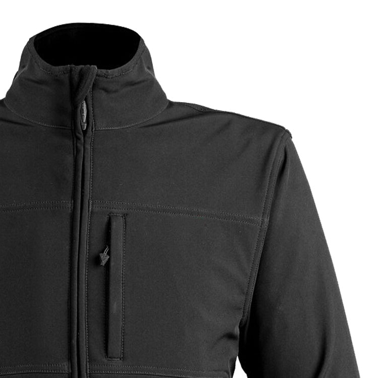 Lady's Casual Stand Collar Softshell Waterproof Jacket Plus Size Autumn Bomber with Zipper Closure Breathable Fabric