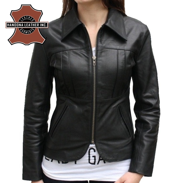 Fashion Women Genuine Sheepskin Leather Jacket High Quality Soft Thin Fashion Woman Leather Jacket