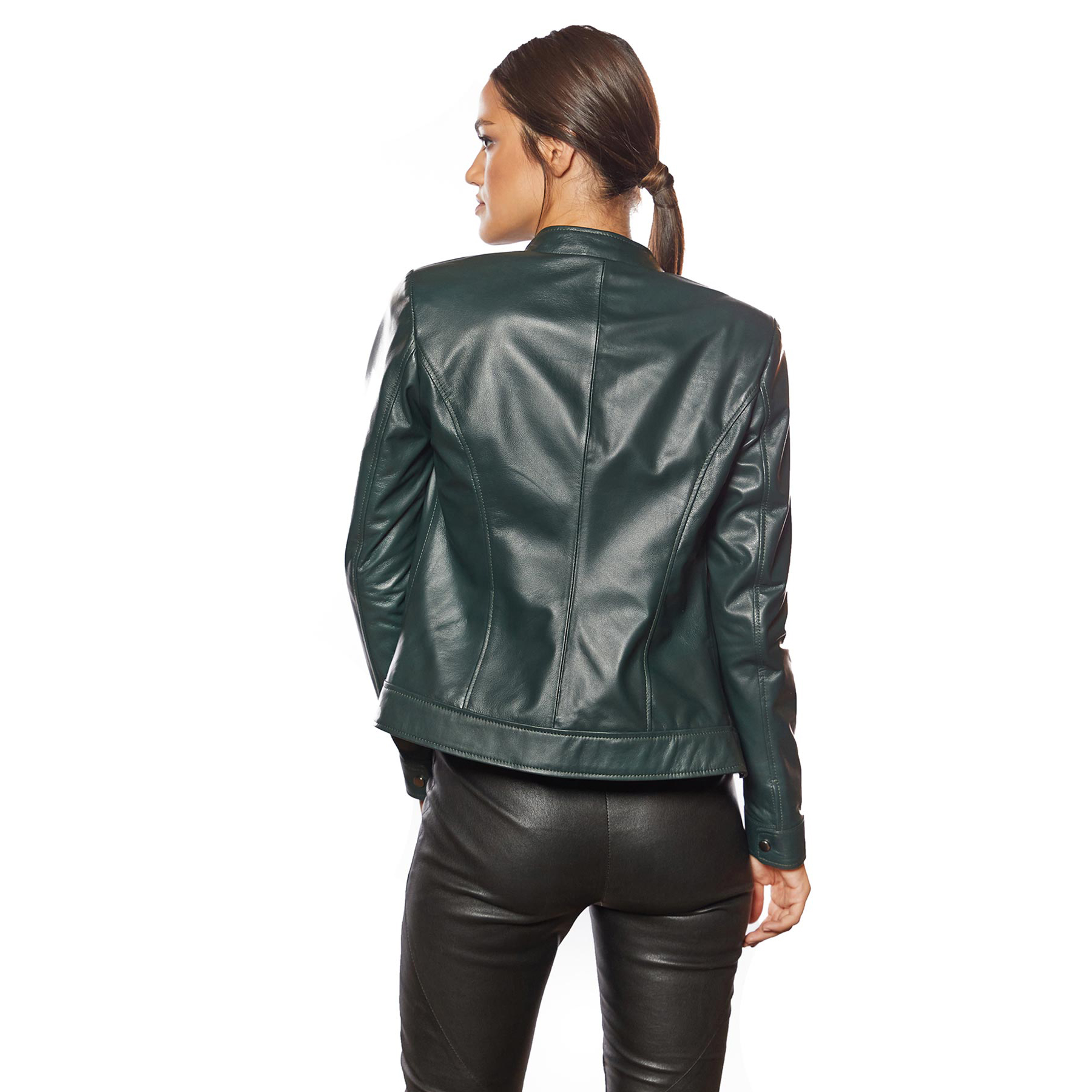Women Leather Jacket Detail 3
