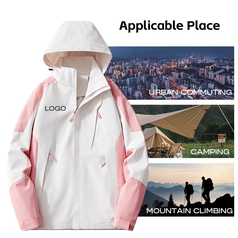 Sports Style Softshell Windbreaker Jacket for Women Soft Fabric Quick Dry for Fitness Hiking Climbing Daily Outdoor Use