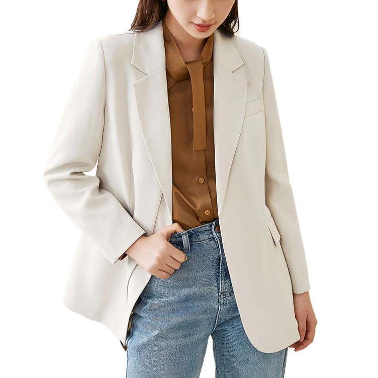 Custom Casual Women's Blazer - Tailored Fit and Elegant Design