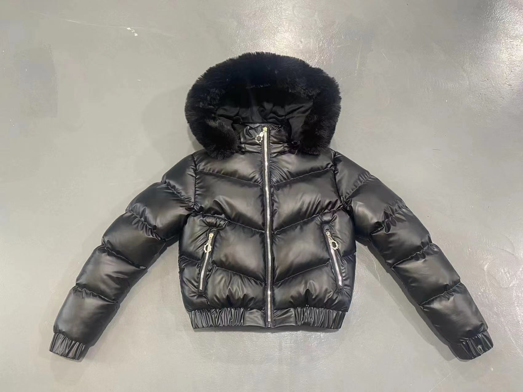 Lady's Winter Hoody Bomber Jacket Stocklot Factory Price