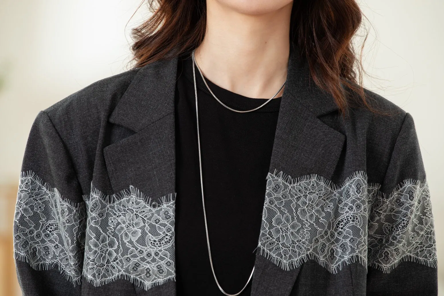 Women's Loose Cut Suit Blazer Premium Outer Wear