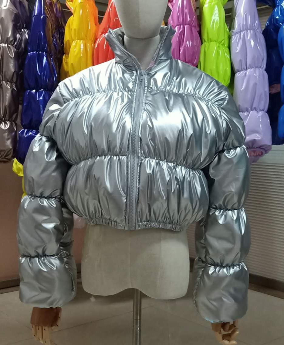 Short down parka jacket