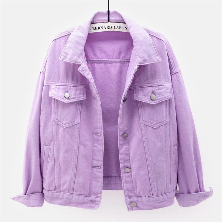 Fashion Womens Jean Jackets and Coats Jeans Coat Autumn Winter Short Streetwear Puffer Jacket Ladies Denim Jackets