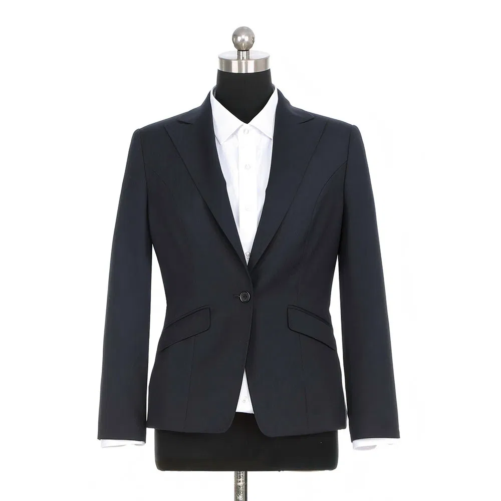 Design Wholesale Women Office Suit Set Women Blazer and Skirt
