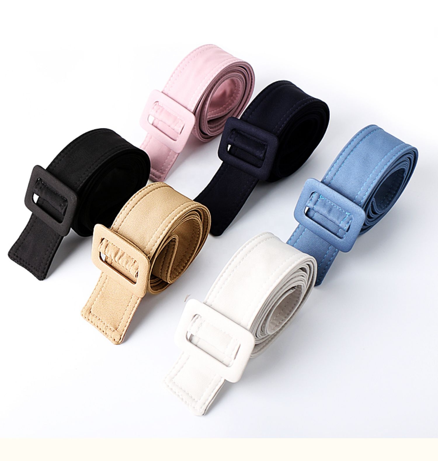 Women's Multi-Functional Trench Jacket Coat with Soft Cloth Belt Casual Fashion Style Woven Technique and Alloy Buckle